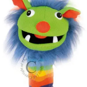 Rainbow Sockette Puppet