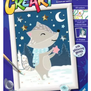 Creart cute Badger - Paint by numbers