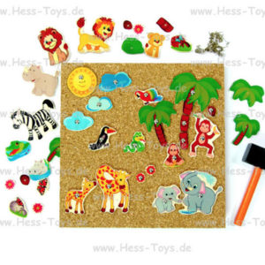 Hess hammer game jungle animals