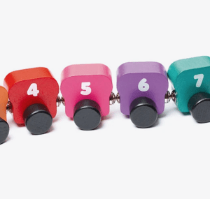 Cubika Wooden toy "Rainbow Caterpillar"