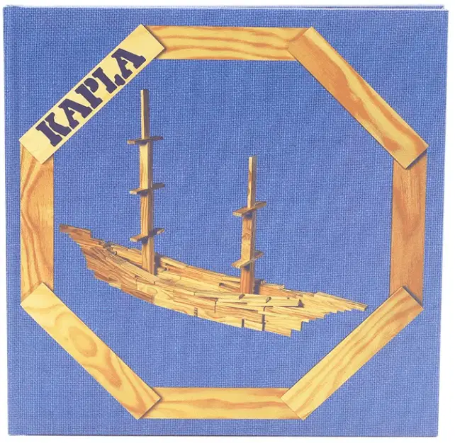 Kapla Art Book Blue Established Builders