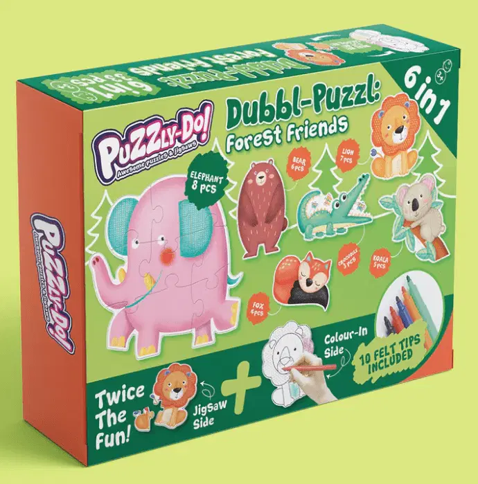 Dubbl-Puzzl Forest Friends
