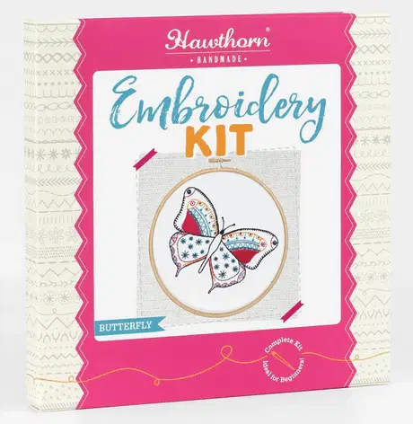 Butterfly Embroidery Kit - Image 2