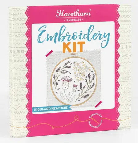 Highland Heathers Embroidery Kit - Image 2