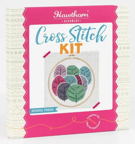 Spring Trees Cross Stitch Kit - Image 3