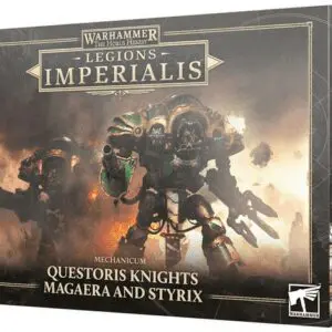 Warhammer  Mechanicum Questoris Knights Magaera and Styrix
