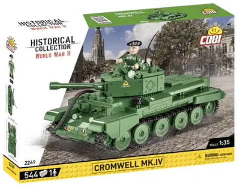 COBI Cromwell MK.IV 'Hela' tank brick model
