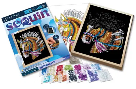 Kitfix Sequin Art Horse