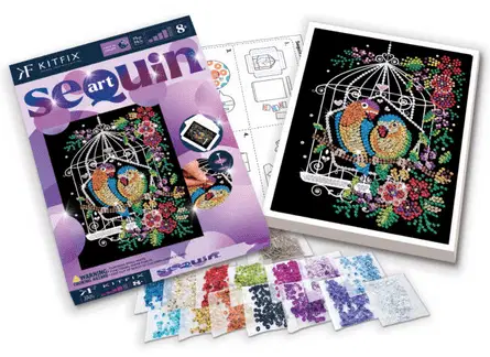 Kitfix – Sequin Art Birdcage
