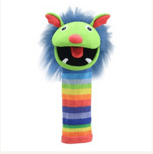 The Puppet co Rainbow – ECO Sockette