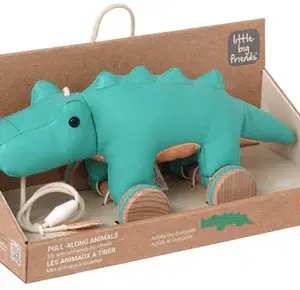 Little big friends Achille the Crocodile Pullalong