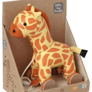 Little big friends Gina the Giraffe Pullalong