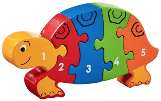 Lanka kade Wooden tortoise 1-5 jigsaw puzzle