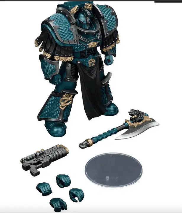 JoyToy Alpha Legion Lernaean Terminator with Volkite Charger - Image 2