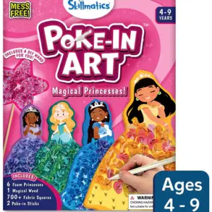Poke-in Art: Magical Princesses | Mess-Free Art
