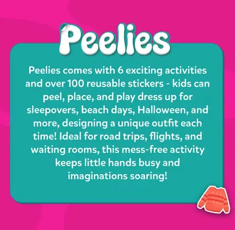 Peelies: Dress Up! | Reusable Sticker Activity Book - Image 2