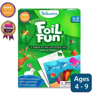 Skillmatics Foil Fun: World Of Animals