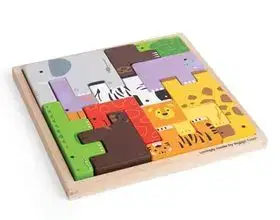 Bigjigs Animal Lock-A-Block