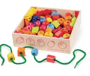 Bigjigs Crate of Lacing Beads