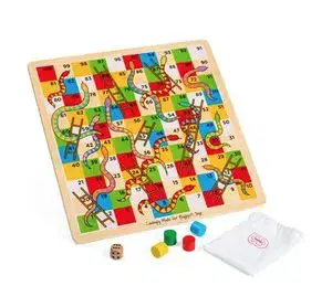 Bigjigs Traditional Snakes and Ladders