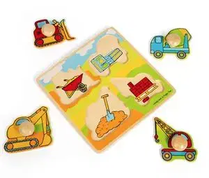 Bigjigs My First Peg Puzzle Construction
