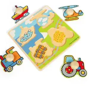 Bigjigs My First Peg Puzzle Transport
