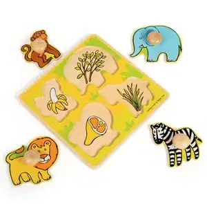 Bigjigs My First Peg Puzzle Safari