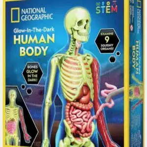 National Geographic Science Kit Glow in the Dark Human Body