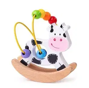Bigjigs Rocking Cow Bead Frame