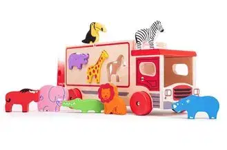 Bigjigs Safari Sorting Lorry