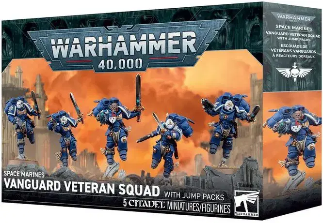 Warhammer Vanguard Veteran Squad with Jump Packs