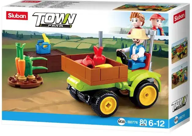 Sluban FRUIT CART Model Bricks