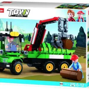 Sluban  LOG TRAILER LARGE Model Bricks