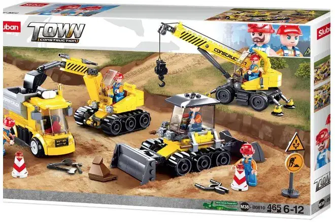 Sluban CONSTRUCTION SET Model Bricks