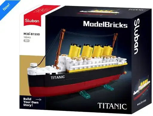 Sluban MODELBRICKS - MINI TITANIC
