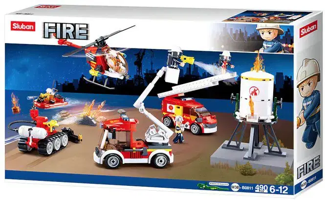 Sluban fire engine set of model Bricks