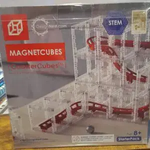 Magnetcubes Rollercoast Marble Run - Modular Magnetic