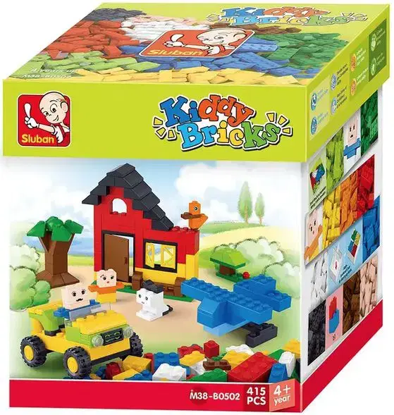 Sluban BASIC BRICKS 415 PIECES (GREEN)