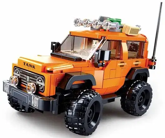Sluban TANK 300 SUV Model Bricks - Image 2