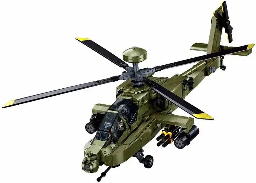 Sluban MODELBRICKS - 1/44 AH-64D APACHE - Image 2