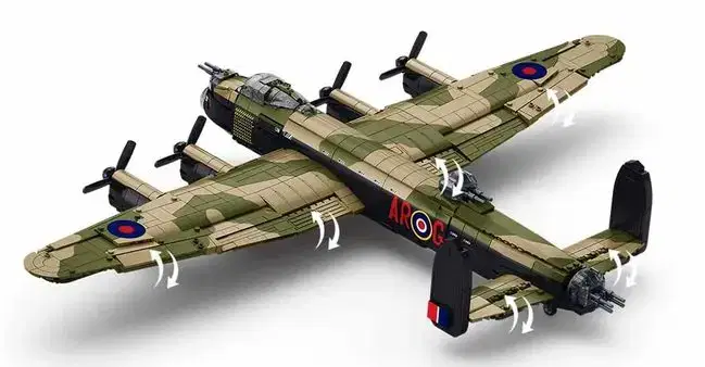 Sluban MODELBRICKS - 1/44 LANCASTER BOMBER - Image 2