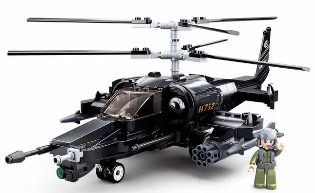Sluban KA-50 BLACK SHARK Model - Image 2