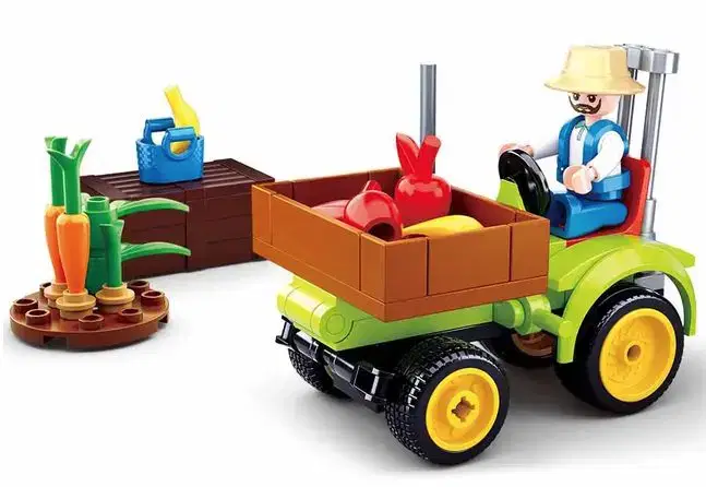 Sluban FRUIT CART Model Bricks - Image 2